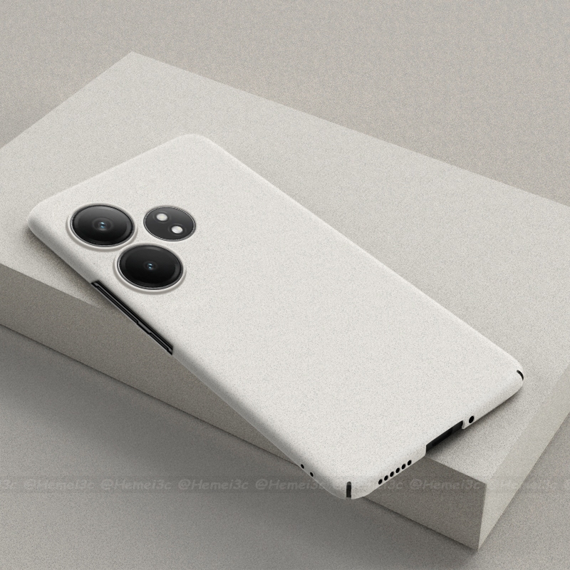 สําหรับrealme GT 6 6Tปลอกพลาสติกแข็งทรายเคสโทรศัพท์แบบบาง รูปที่ 7
