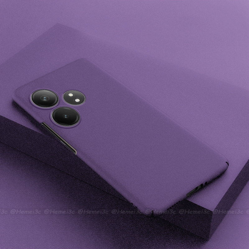 สําหรับrealme GT 6 6Tปลอกพลาสติกแข็งทรายเคสโทรศัพท์แบบบาง รูปที่ 8