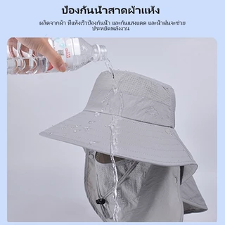 SPORT หมวกกันแดดกลางแจ้งหมวกปีนเขาระบายอากาศ✨ส่งจากไทย✨