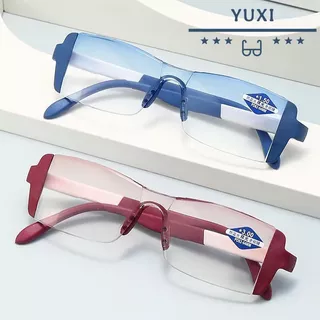 สนับสนุนขายส่ง แว่นอ่านหนังสือแบบ dual-light ความละเอียดสูง ใช้คู่ ใกล้-ไกล ป้องกันแสงสีฟ้า สําหรับสายตายาว