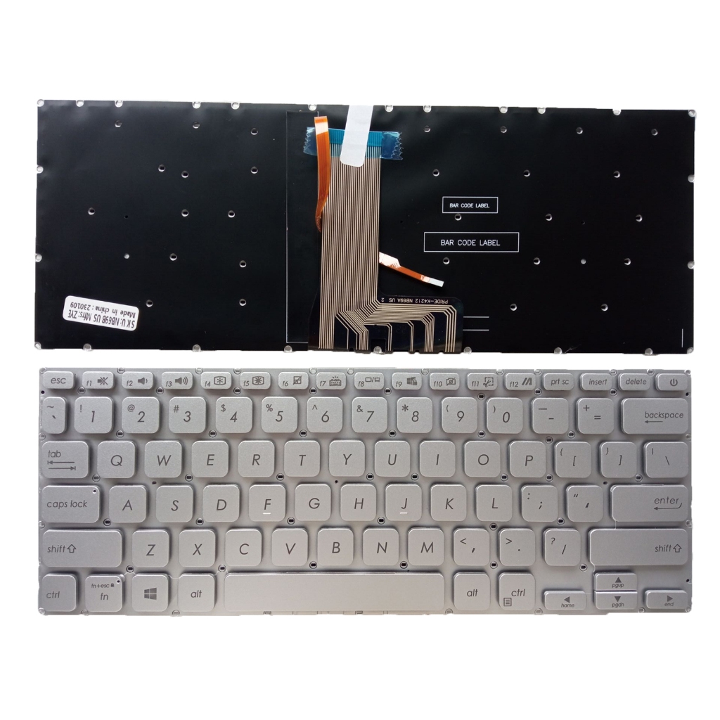 ใหม่สําหรับ ASUS X415 X415J V4200j V4200E M4200U Y4200D Y4200F US แป้นพิมพ์สีดํา