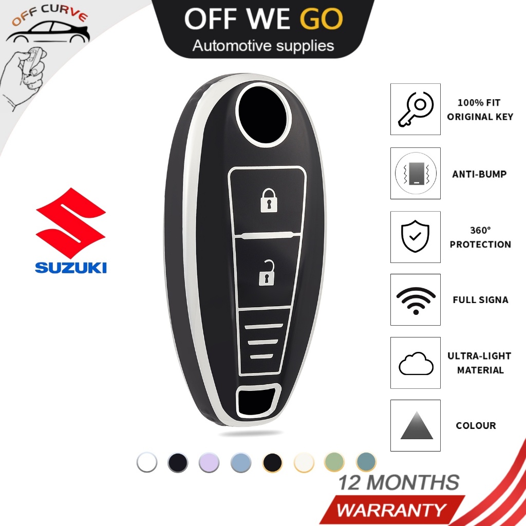 เคสกุญแจรีโมทรถยนต์ สําหรับ suzuki Key sx4 ertiga grand vitara swift lgnis kizashi