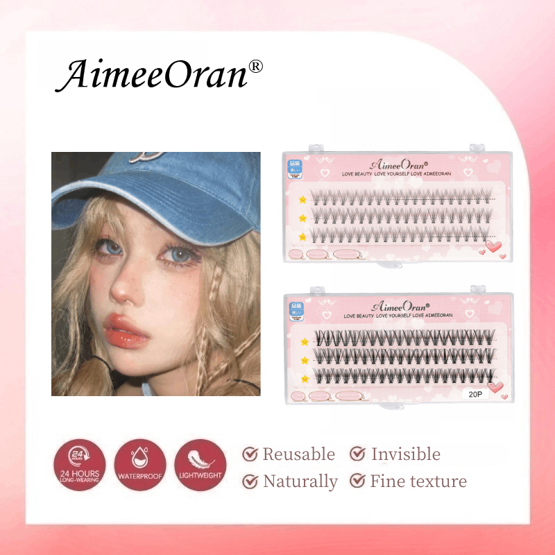 ซื้อ Aimeeoran 10D/20D 0.10c/D แต่งหน้ามืออาชีพ ขนตาปลอมคลัสเตอร์ส่วนบุคคล ขนตาปลอมคลัสเตอร์ส่วนบุคคล