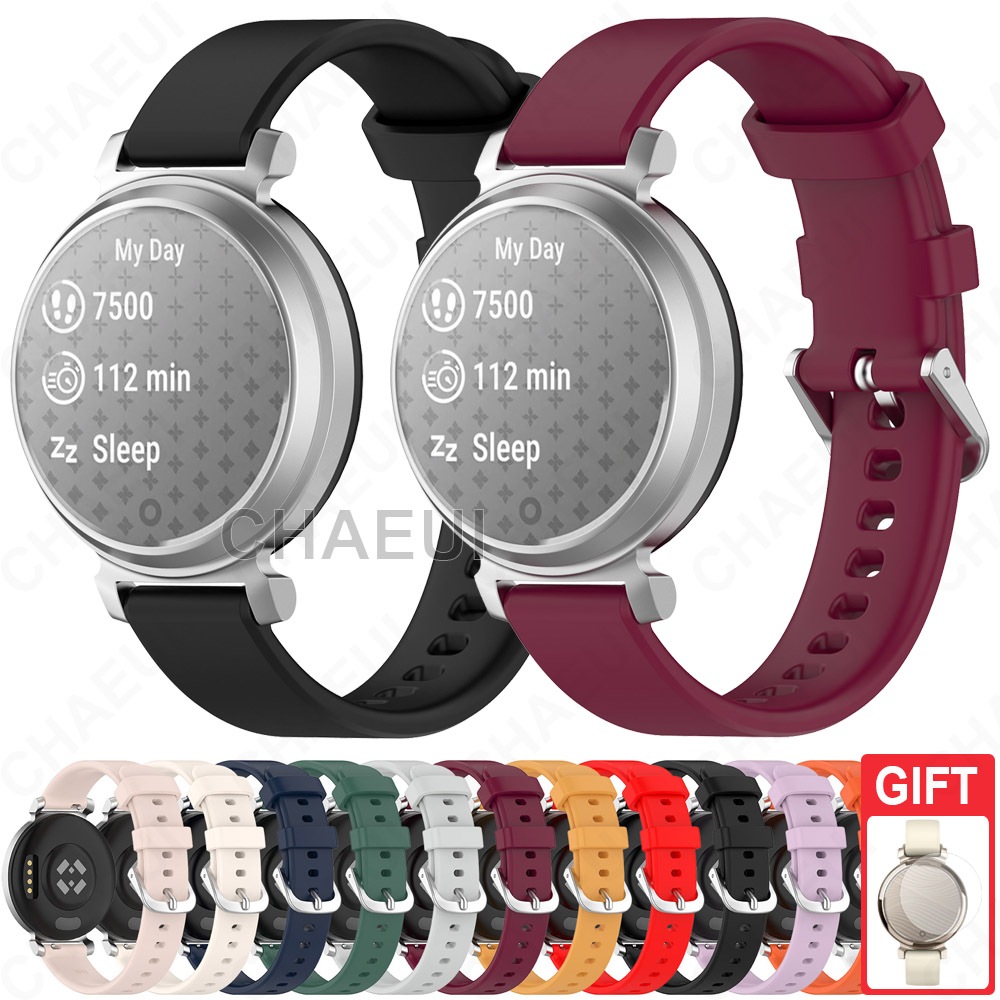 สายรัดซิลิโคนอุปกรณ์เสริมสร้อยข้อมือสําหรับ Garmin Venu 4 45mm / Venu 3 / Venu 2 Plus / Venu 2