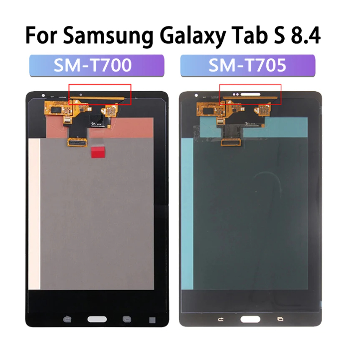 สําหรับ Samsung Tab S 8.4 SM-T700 SM-705 จอแสดงผล LCD พร้อมชุดหน้าจอสัมผัส