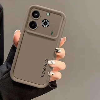 สําหรับ Tecno Pova 6 pro 5G กรณี Tecno Pova 6 NEO 5G Pova 5 pro 5G 5 4G เคสโทรศัพท์ป้องกันกล้อง anti drop protection ปกอ่อน