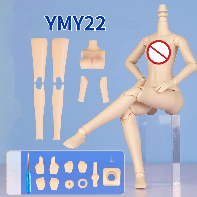 Ymy22 อุปกรณ์เสริมข้อต่อบอดี้ 24 ชิ้น พร้อมตัวมือ สําหรับตุ๊กตา Ob22 Ob24 Gsc Blythe 1/6 Bjd