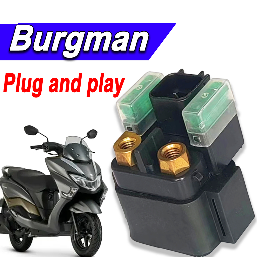 รีเลย์สตาร์ทสําหรับ Suzuki BURGMAN 125 400 250 200 Burgman125 อุปกรณ์เสริม