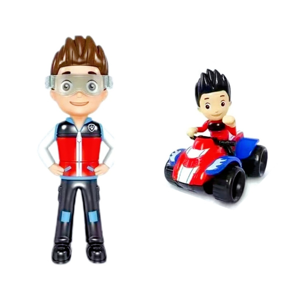 Toy PAW Patrol Ryder ดึงกลับรถ ของเล่นเด็ก ของเล่นโมเดล Captain Ryder