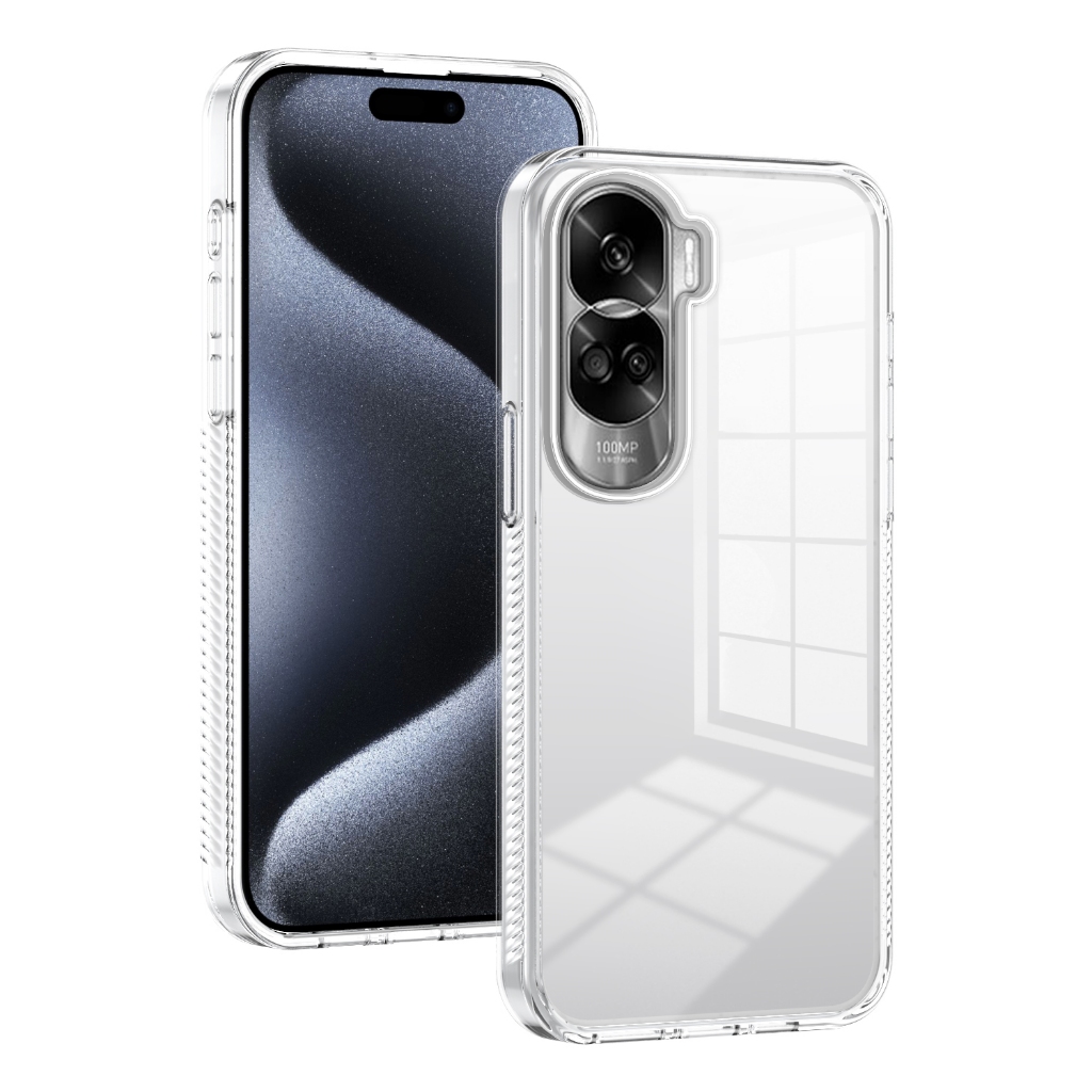 สําหรับ Honor 90 Lite /Honor 90 Lite 5G ,โปร่งใสสูง,ลายนิ้วมือไม่ติด,คุณภาพสูง,เคสป้องกันโทรศัพท์