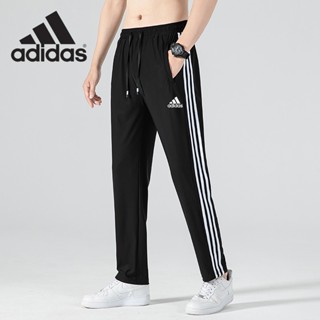 2026 ฤดูร้อนใหม่ขนาดใหญ่ผ้าไหมน้ําแข็งกางเกงสามบาร์ผู้ชาย #Y…