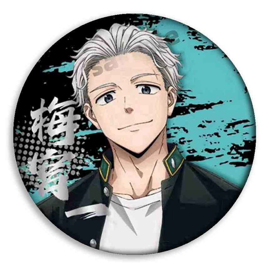 อะนิเมะ WIND BREAKER Sakura Haruka Suo Hayato Manga Badge รูปที่ 7