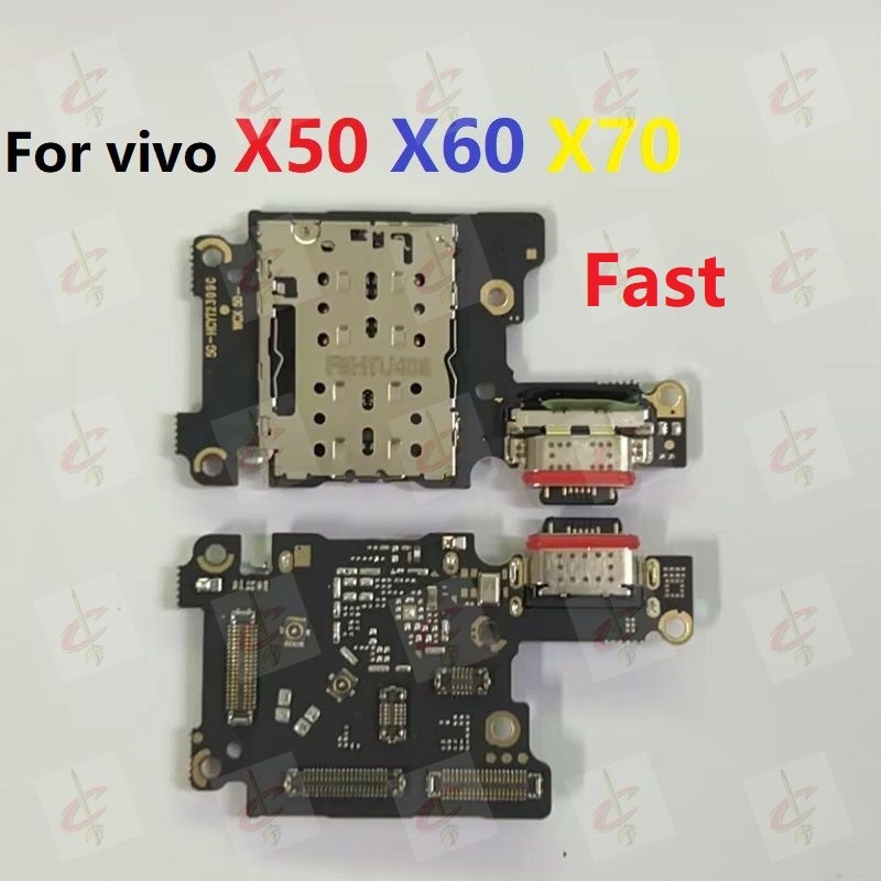 USB แพรตูดชาร์จเร็ว (Charging board) สําหรับ VIVO X50 Pro X60 X70 Pro