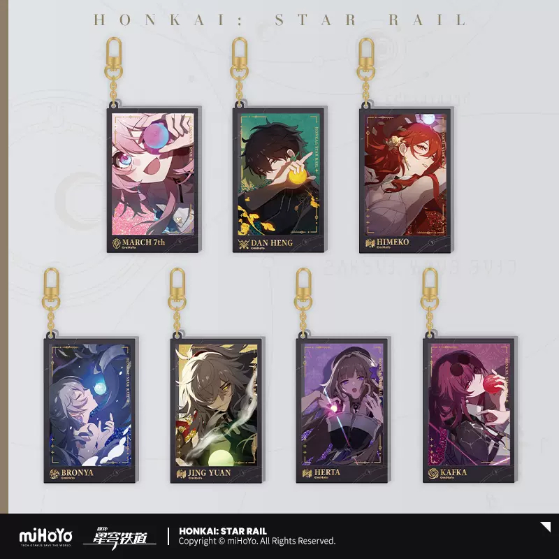 Sunsyea Honkai Star Rail สินค้าอย่างเป็นทางการ miHoYo Original Authentic Theme Series จี้ทรายดูด Dan Heng Jing Yuan
