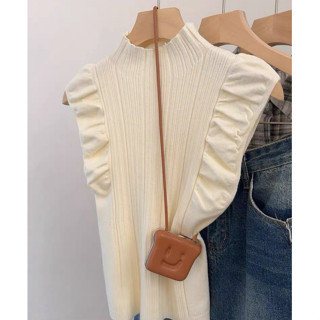 ใหม่สไตล์ครึ่งคอเต่าเสื้อกันหนาวสวมใส่ด้านนอก ผอมลง ดูสไตล์ต…