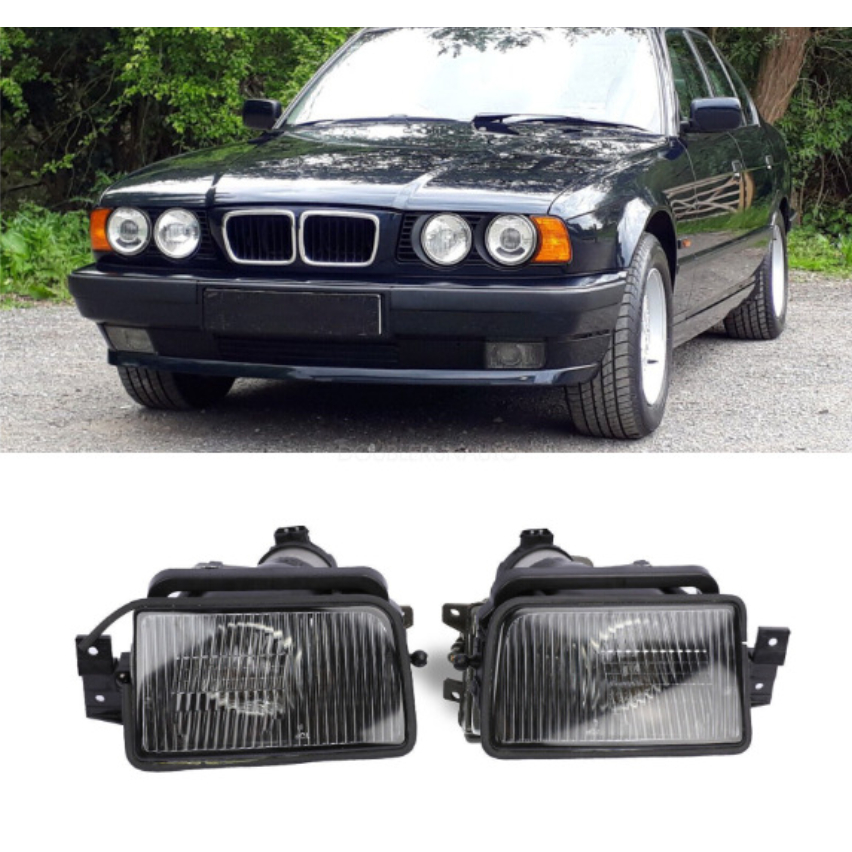 เหมาะสําหรับ 1989-1995 BMW 5 Series E34 M5 ไฟตัดหมอกกันชนหน้า63178360941 63178360942