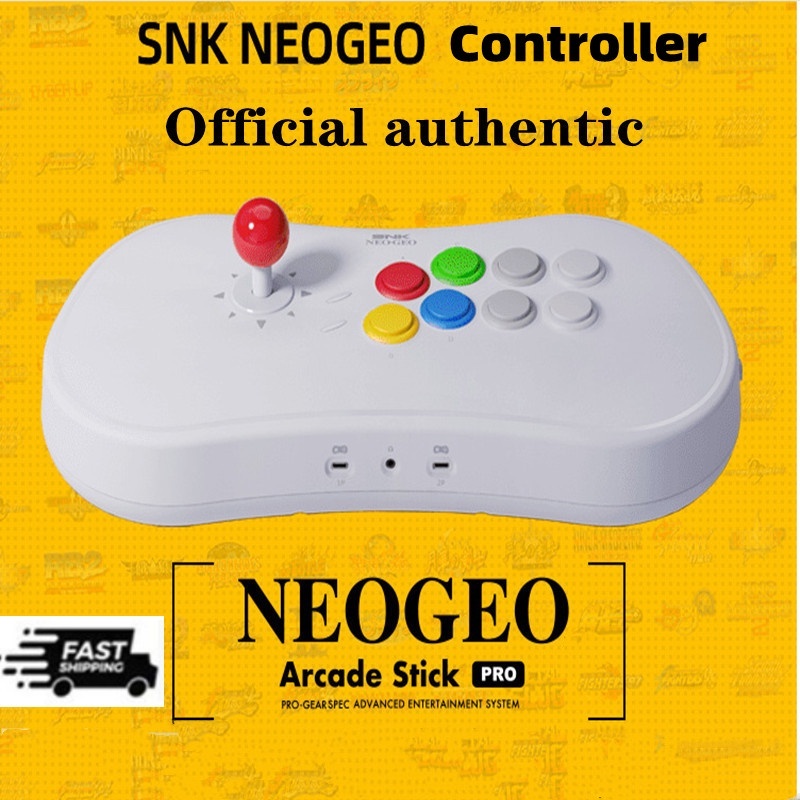 🔥🔥🔥NEW Neogeo Arcade Stick Pro ตัวควบคุม - HDMI และ Gamelinq PS3 PS4 สวิตช์เชื่อมต่ออัพเกรด SNK Figh