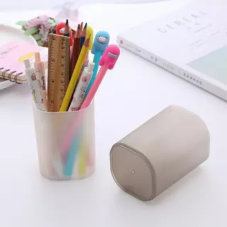 กล่องเก็บเครื่องเขียน แบบใส อุปกรณ์สำหรับการเรียน