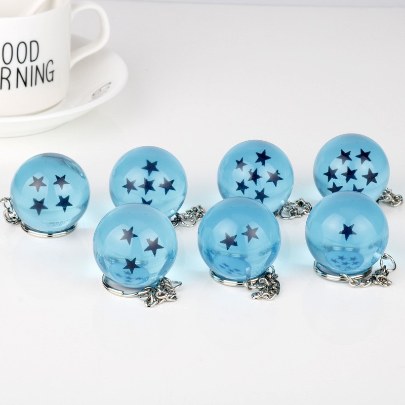 42 สไตล์ Dragon Ball Key Chain สร้อยคอจี้คริสตัลบอล Shenron Wish Balls Reiki อัญมณีรอบลูกปัด Ball อุปกรณ์ผู้หญิงผู้ชายเครื่องประดับตุ๊กตาของเล่น - รูปที่ 7