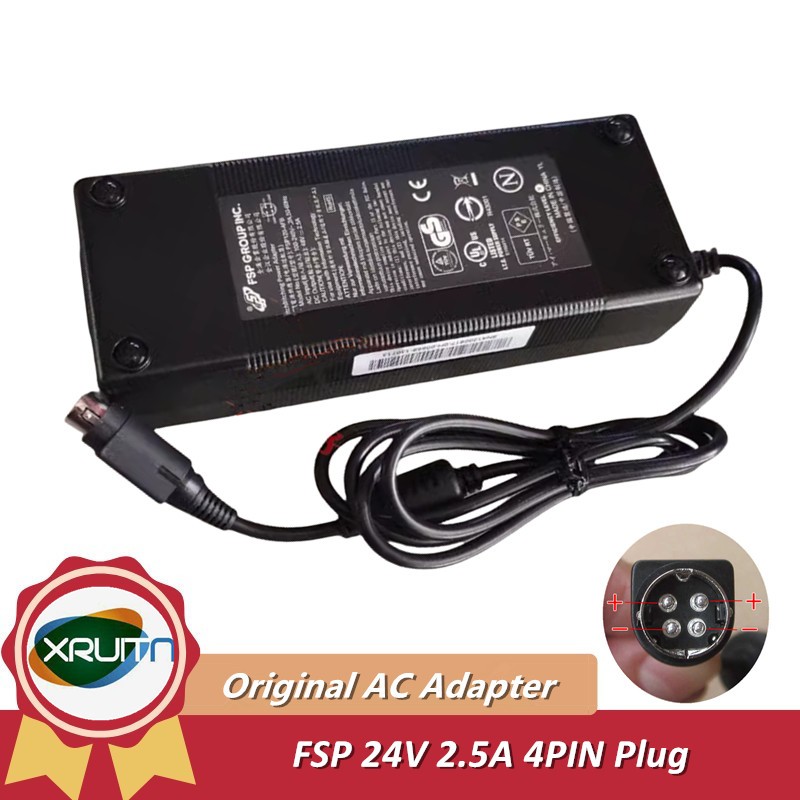 ของแท้ FSP Switching Power Adapter FSP120-AFB 48V 2.5A 120W 4PIN (Din) Power Supply Charger