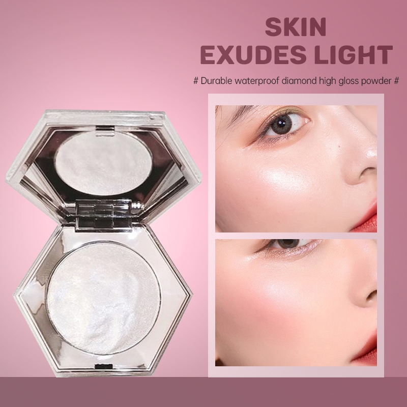 【PY】MEIBAOGE พาเลทไฮไลท์ เนื้อแมตต์ ชิมเมอร์ ประกายชัด สีสวย ติดทน-PY
