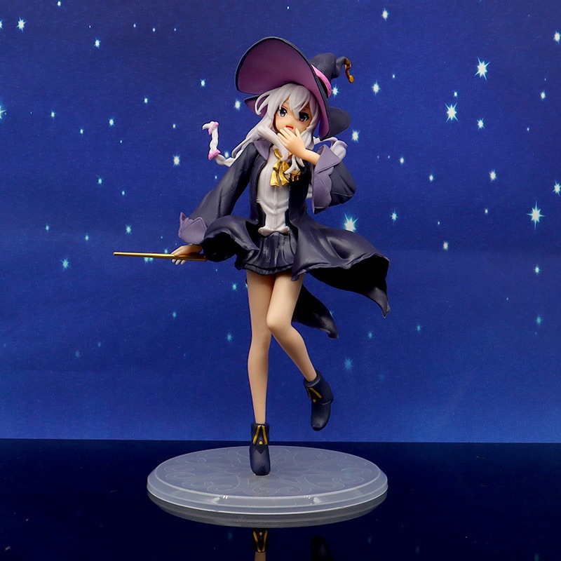20ซม.elainaอะนิเมะรูปwanderingแม่มด: Journey of Elaina Action Figureแม่มดFigurineคอลเลกชันตุ๊กตาของเล่นของขวัญฮาโลวีน