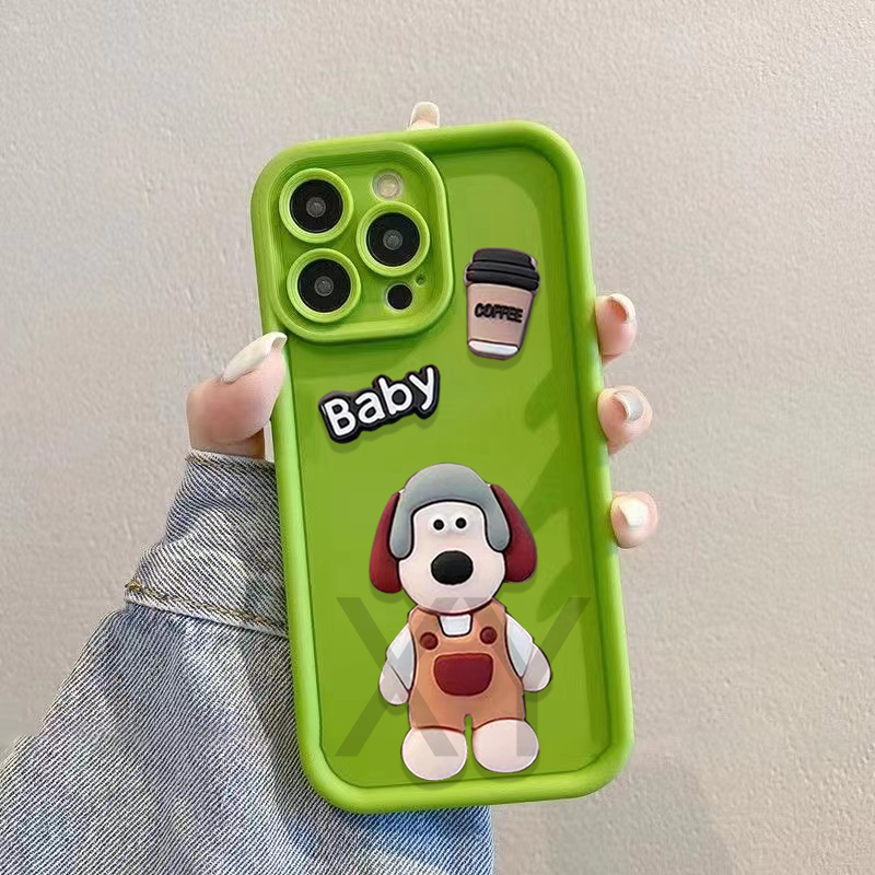 เคส OPPO A60 4G A59 5G A79 5G A74 5G A54 5G A91 Reno 3 A59 A59S F1S A83 A1 A38 4G A18 4G A98 5G A58 4G A78 4G A78 5G A57 5G A77 5G A76 A96 เคส Sand Handmade สนูปปี้