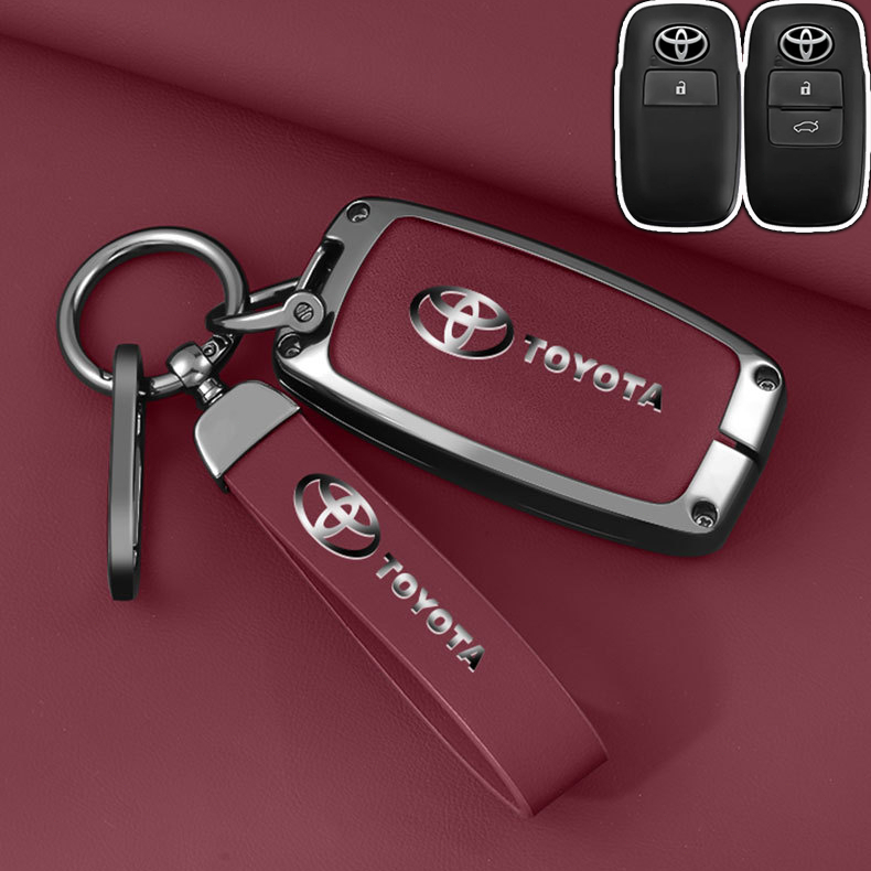 เคสรีโมตกุญแจรถยนต์ สําหรับ Toyota Yaris Ativ Raize wigo 2023 AGYA 2024 Veloz 2022 Veloz 2021 Avanza