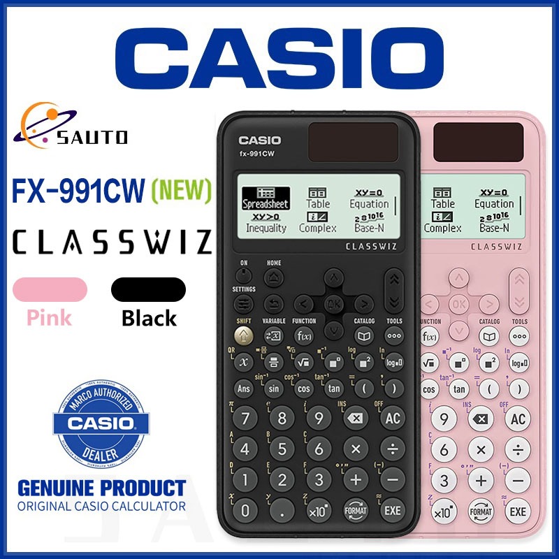 เครื่องคิดเลขวิทยาศาสตร์มาตรฐาน ClassWiz fx-991CW ดั้งเดิม