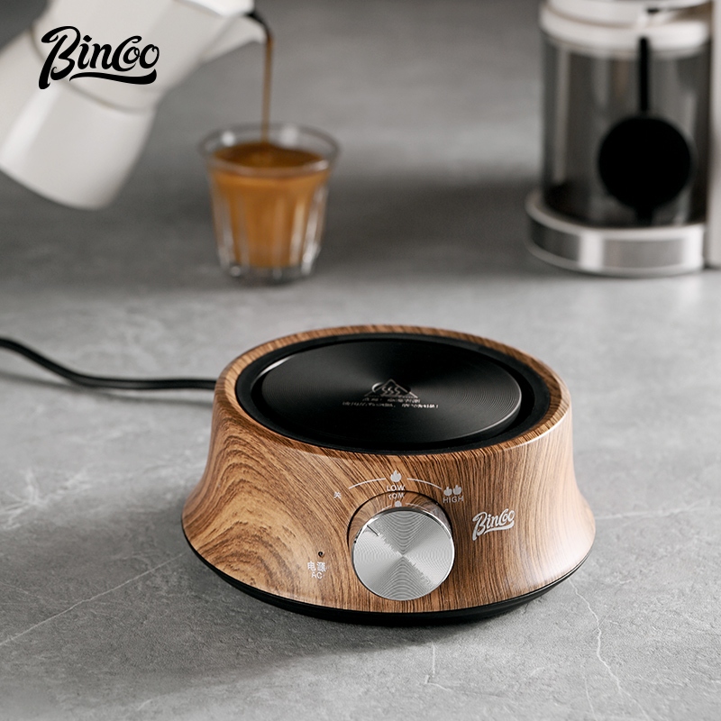 Bincoo Moka Pot เตาไฟฟ้าพิเศษสําหรับกาแฟ Brewing ฐานเครื่องทําความร้อนในครัวเรือนเครื่องชงชาหม้อต้มน้ําขนาดเล็ก 220V