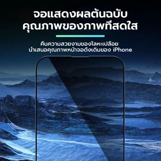 OSGEER กระจกนิรภัย HD ป้องกันหน้าจอสําหรับ iPhone 18 17 air 16 15 14 13 12 11 Pro Max Plus X Xs XR ความเป็นส่วนตัวติดตั้งง่ายพร้อมการจัดตําแหน่งอัตโนมัติ