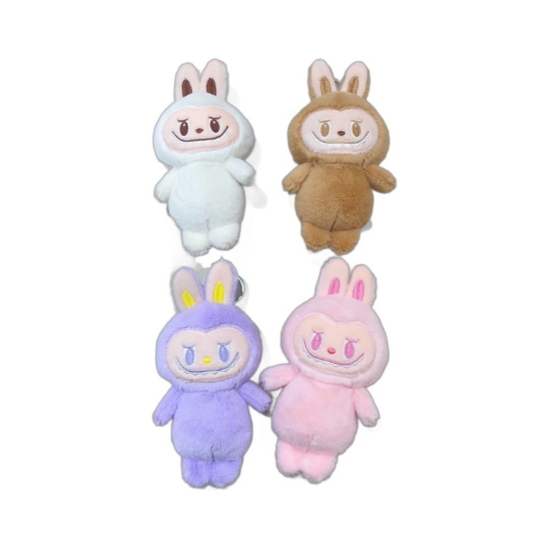 ตุ๊กตาลาบูบู้ มี 4 ลาย ขนาด12นิ้ว ตุ๊กตาผ้าพลัฌ จี้ตุ๊กตาแรบบู