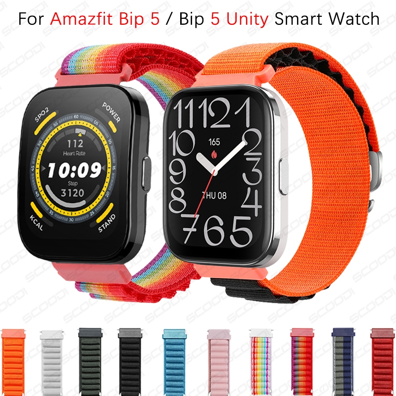 สายไนลอน Alpine loop สําหรับสร้อยข้อมือสายนาฬิกา Amazfit Bip 6 / Bip 5 Unity