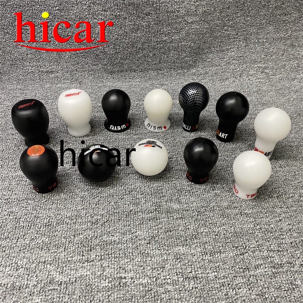Trd/sti /ralliart คันเกียร์ 5/6 เกียร์เกียร์  สําหรับ Toyota 4Runner Yaris Camry สําหรับสีดํา/สีขาว เปลี่ยนเกียร์