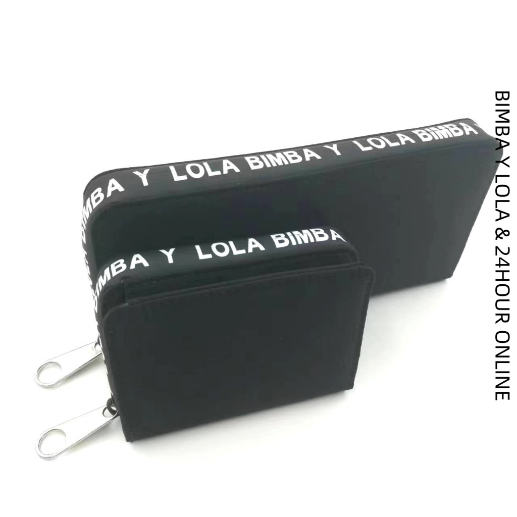 Bimba Nylon Zipper Short Wallet High-End Fabric Fashion Letter Bi-Fold Wallet 70% off Wallet