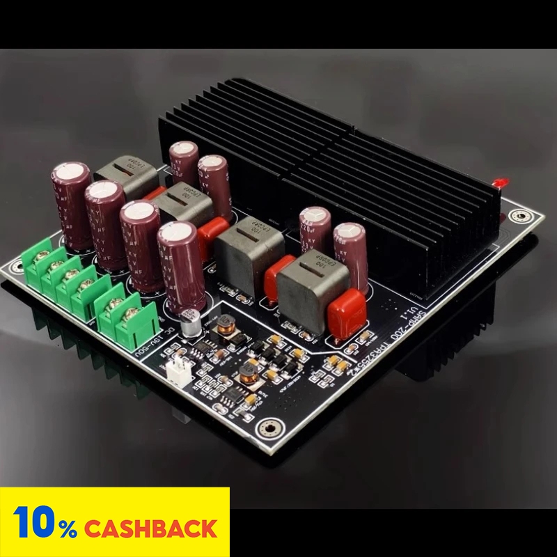 Samp-200 1200W Dual TPA3255 บลูทูธเครื่องขยายเสียง 600W + 600W 2.0 Hifi สเตอริโอ Home Music Class D เครื่องขยายเสียง TL072 Op Amp