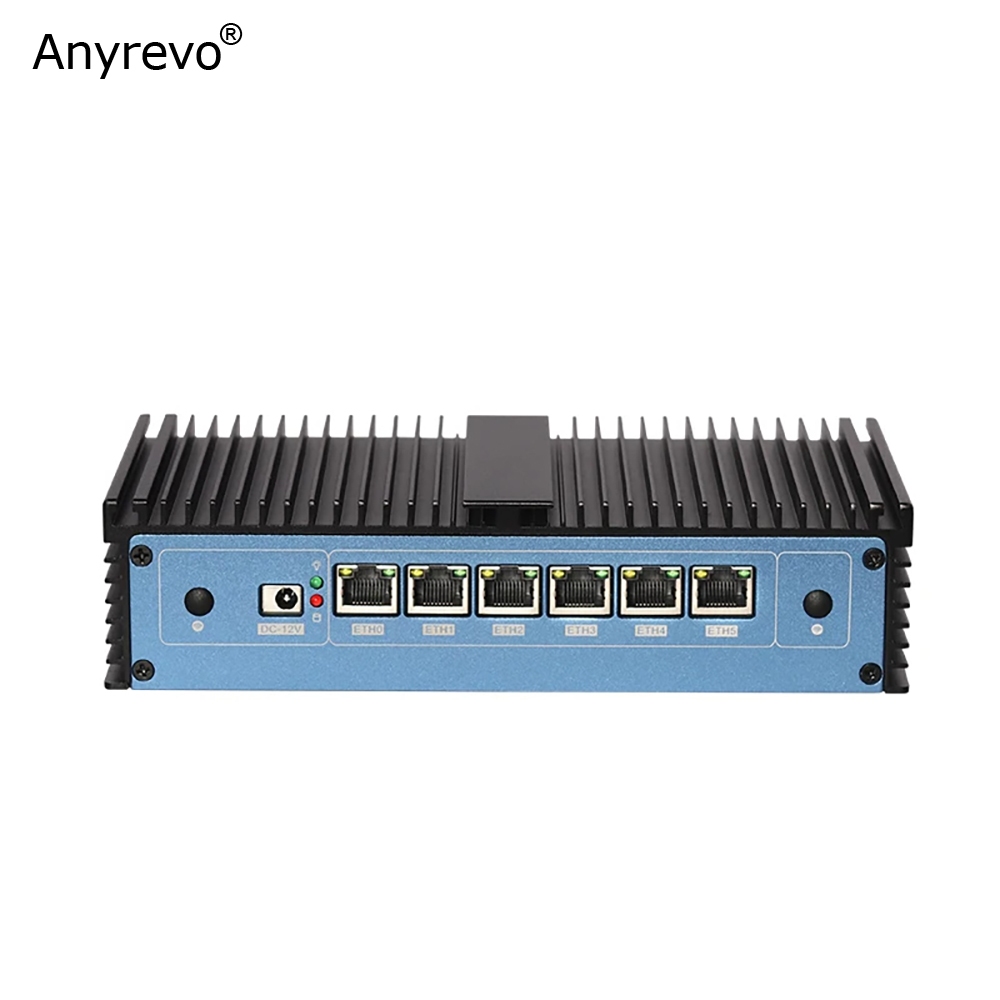 Intel 4405U i3-6100U i5-6200U i7-6500U Soft Router 6 x Intel 1000M LAN DDR4 mSATA SSD HDMI VGA Dual 