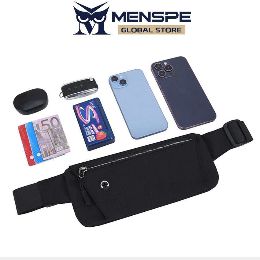 Menspe กระเป๋าคาดหน้าอก/กระเป๋าคาดเอวอเนกประสงค์ฟิตเนสกระเป๋า