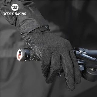 WEST BIKING ถุงมือกันแดด ระบายอากาศ สําหรับขี่รถจักรยานยนต์ กลางแจ้ง ทุกเพศ