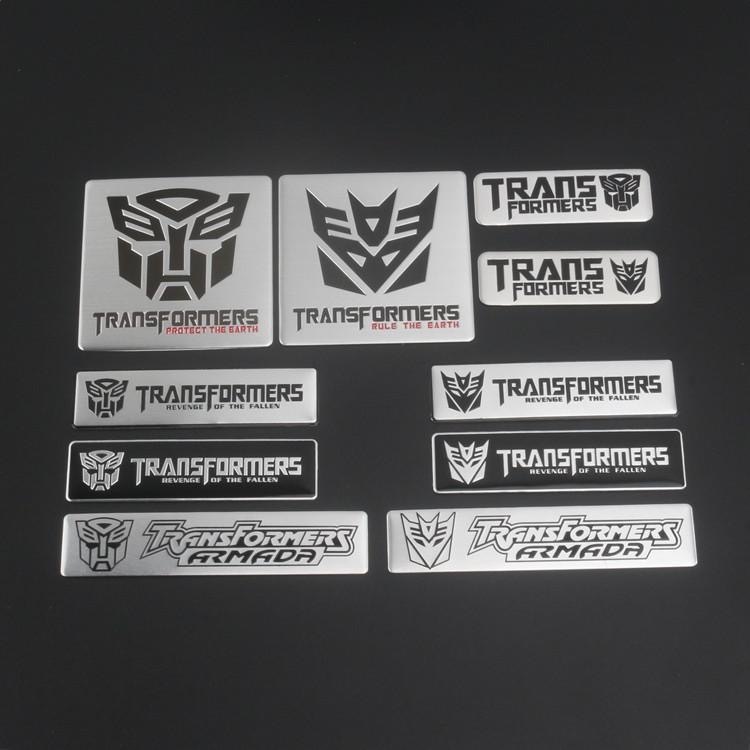 *พร้อมสต็อก*3D รถ Metal Transformers โลโก้กระเป๋าเดินทางส่วนบุคคลสําหรับรถยนต์ทั้งหมด