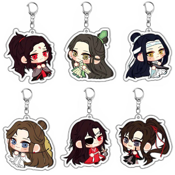 พรอย่างเป็นทางการของสวรรค์ขอบคุณจี้พวงกุญแจอะคริลิคที่ไม่ดี