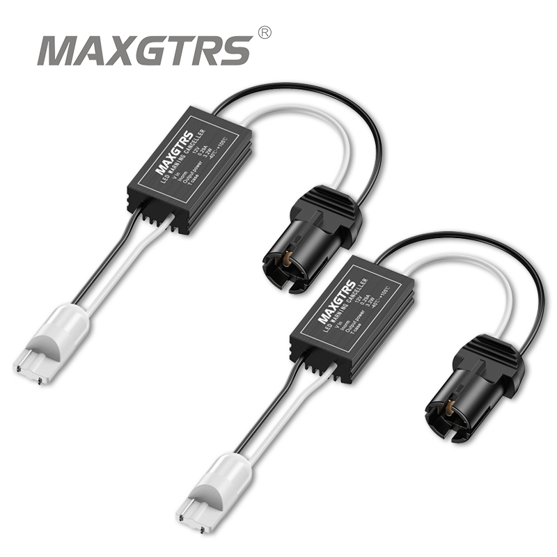 Maxgtrs 2x Plug-In-Play รถ LED คําเตือน Canceller ถอดรหัส 501 T10 W5W 194 168 ซ็อกเก็ตไม่มี Canbus OCB ข้อผิดพลาดโหลดตัวต้านทาน