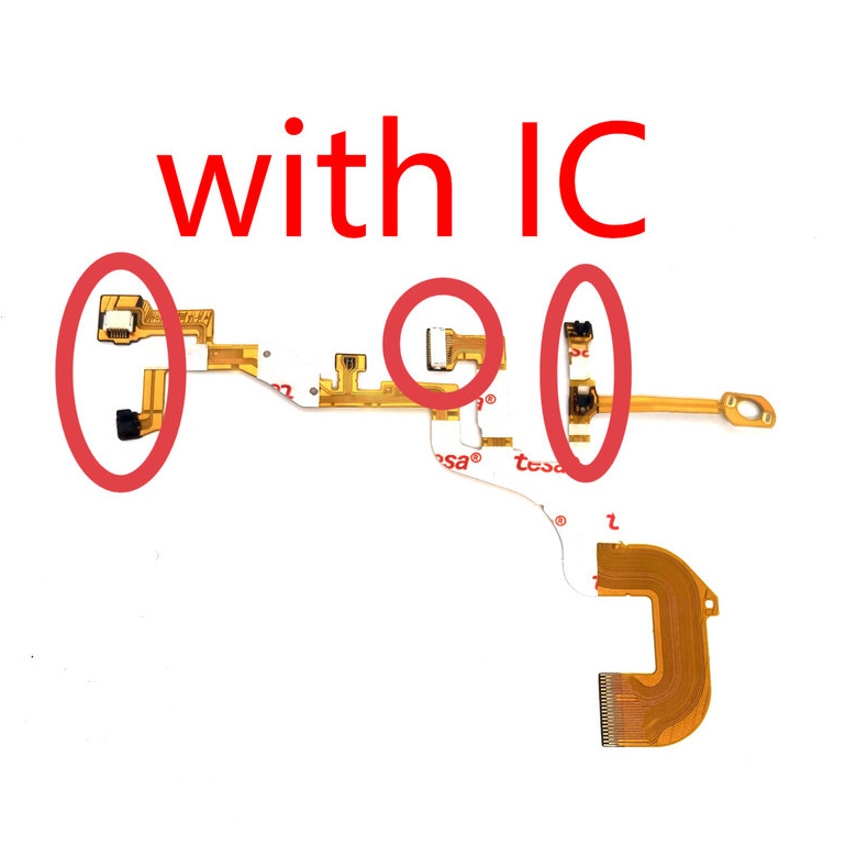 1PCS ใหม่เลนส์กลับหลัก Flex สําหรับ SONY Cyber-Shot DSC-WX300 DSC-WX350 WX300 WX350 ดิจิตอลกล้องซ่อม