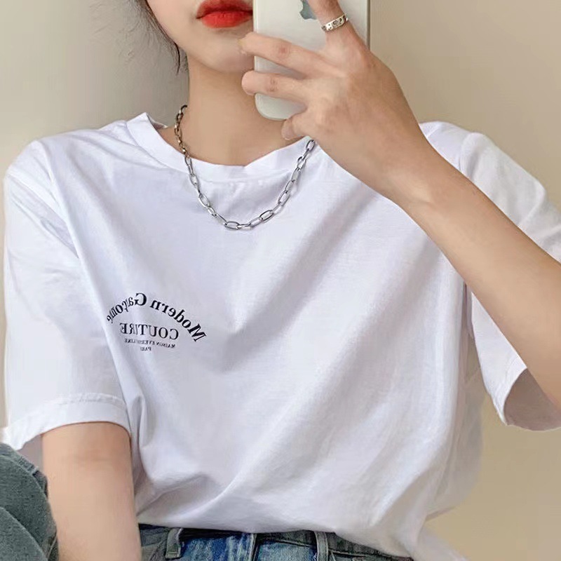 สร้อยคอโซ่สั้น สไตล์พังก์ เครื่องประดับสำหรับผู้หญิง