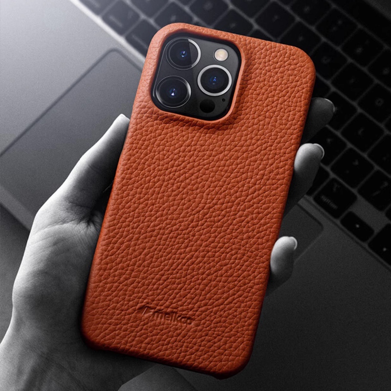 Melkco เคสโทรศัพท์หนังพรีเมี่ยมสําหรับ iPhone 15 Pro Max 11 12 13 14 Pro Max Plus ปลอกหรูหราธุรกิจ Handmade Cowhide ปกหลังบางเฉียบ