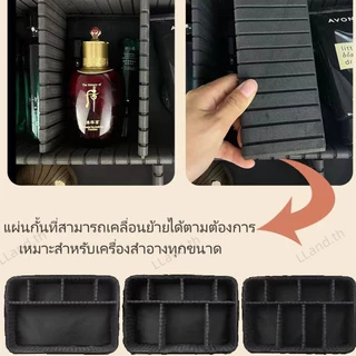 กระเป๋าเครื่องสำอางค์ช่างสี่เหลี่ยมผืนผ้า กระเป๋าช่างแต่งหน้า กันฝุ่น กันน้ำ ขนาดพกพา กระเป๋าใส่ของอเนกประสงค์