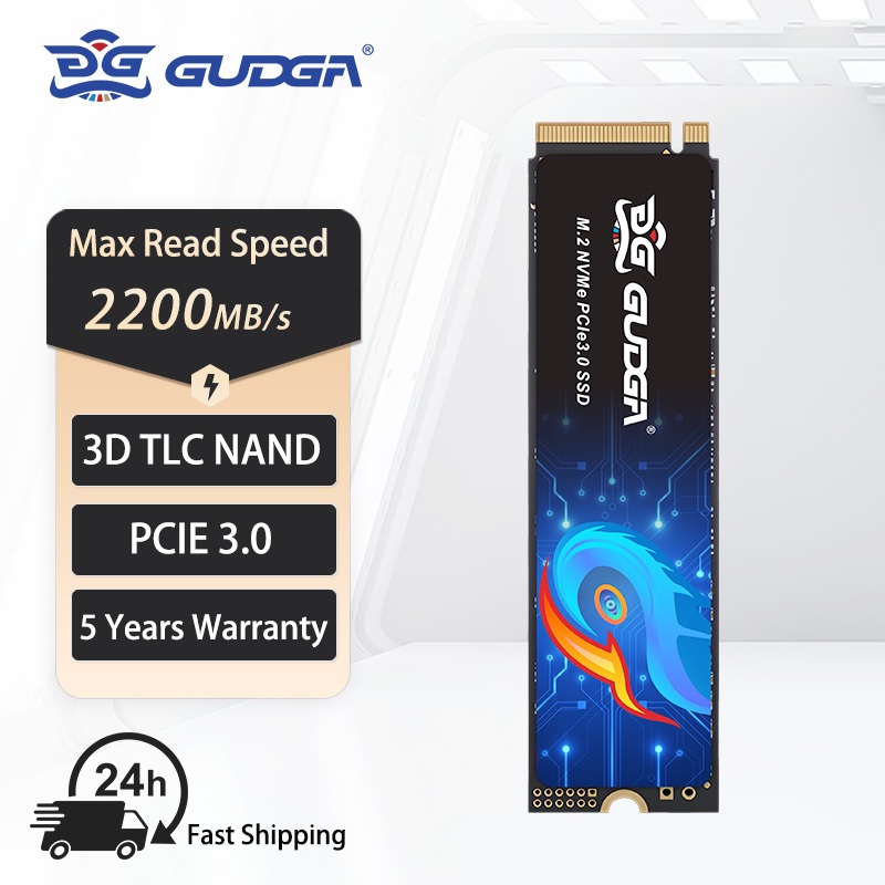 GUDGA M.2 SSD 120GB 256GB 512GB 1TB SSD ฮาร์ดไดรฟ์ M2 SSD M.2 NVMe pcie 3.0X4 SSD ฮาร์ดดิสก์ภายในสํา