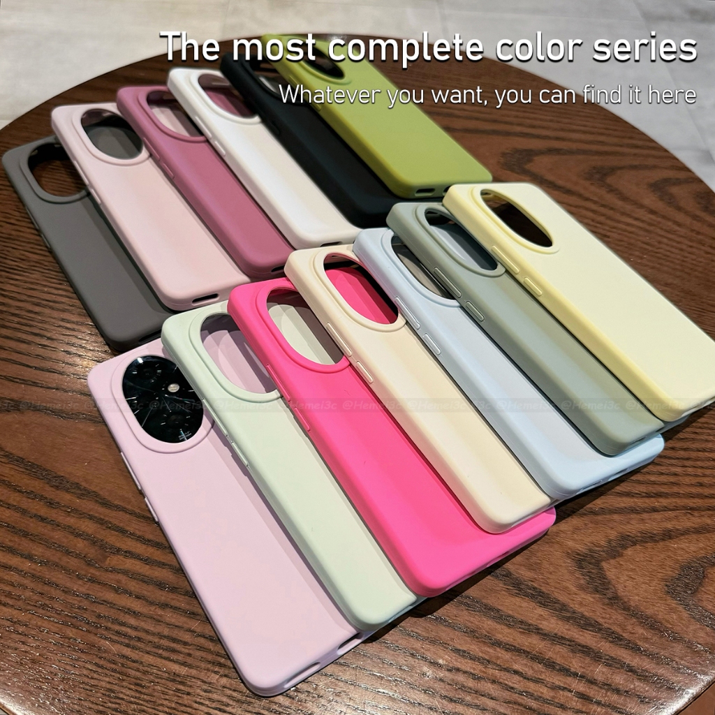 สีใหม่สําหรับ Honor 200 Pro Casing Silica Gel Hard Drop-resistant Phone Case Cover