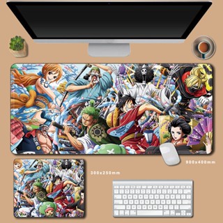 แผ่นรองเมาส์ ขนาดใหญ่ ลายการ์ตูนอนิเมะ One Piece XXL Zoro Lu…