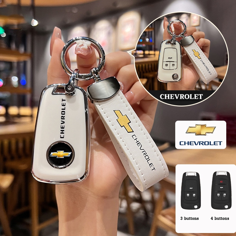 Tpu ฝาครอบกุญแจรถสําหรับ Chevrolet Cruze/Sonic/Trailblazer/Colorado/aptiva key Case Keyless Smart Entry key